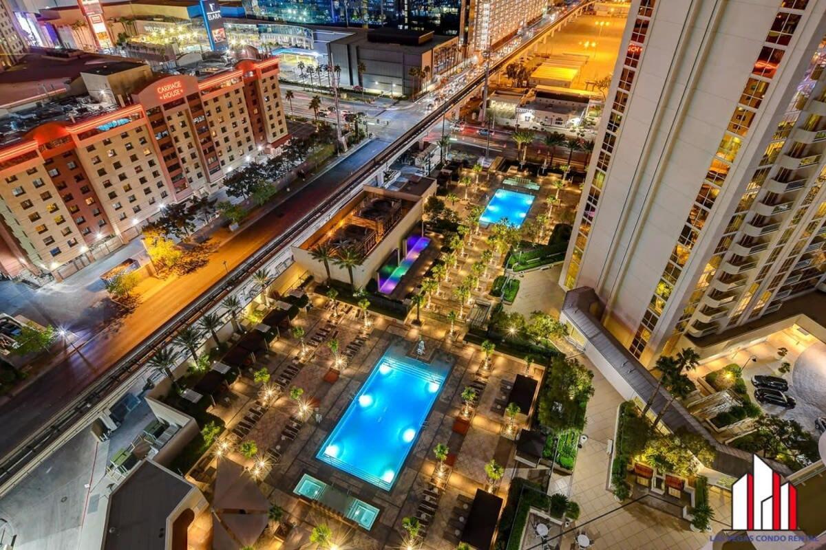 Mgm Signature-18-701 1Br2Ba Strip View Balcony 拉斯维加斯 外观 照片