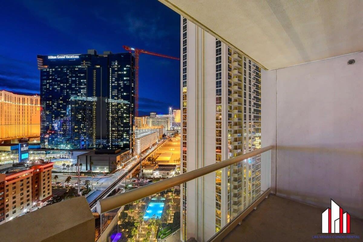 Mgm Signature-18-701 1Br2Ba Strip View Balcony 拉斯维加斯 外观 照片