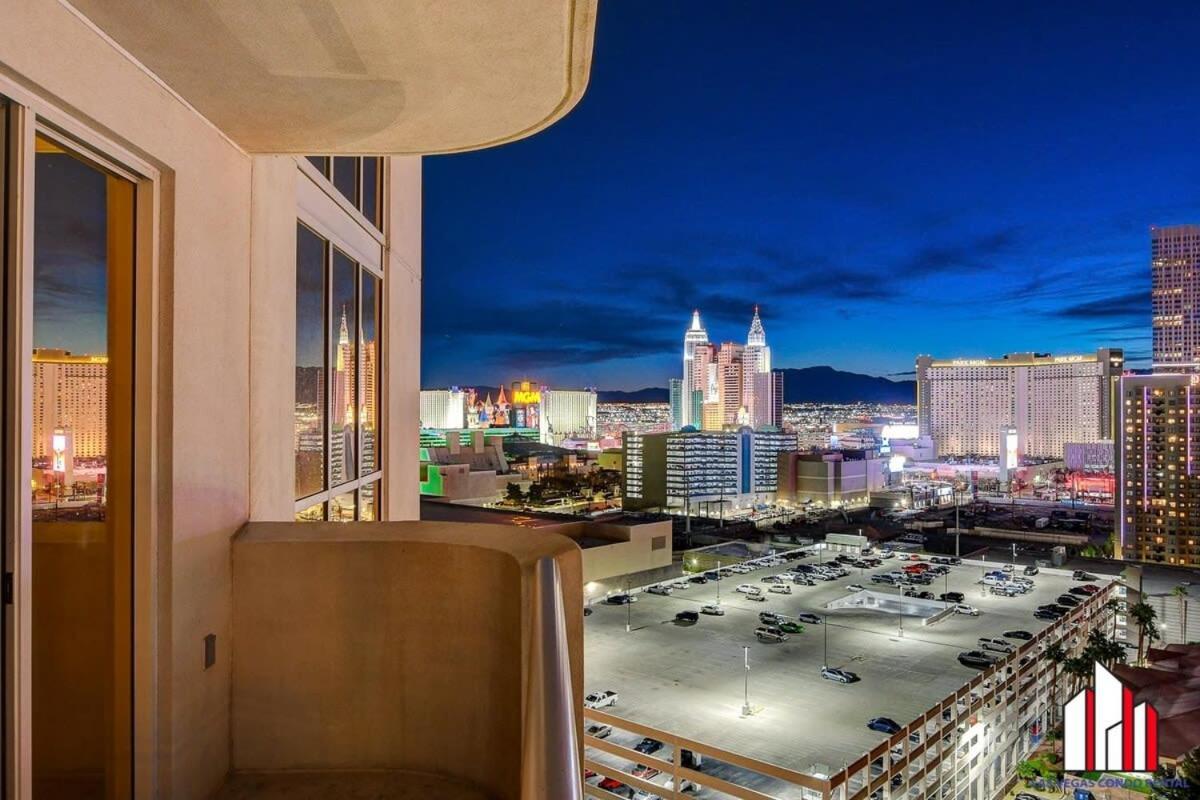 Mgm Signature-18-701 1Br2Ba Strip View Balcony 拉斯维加斯 外观 照片